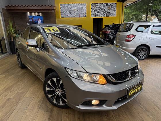 HONDA CIVIC 2.0 LXR 16V FLEX 4P AUTOMÁTICO